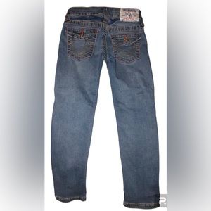 True Religion Little Girl Straight Leg Jeans Size 6x EUC